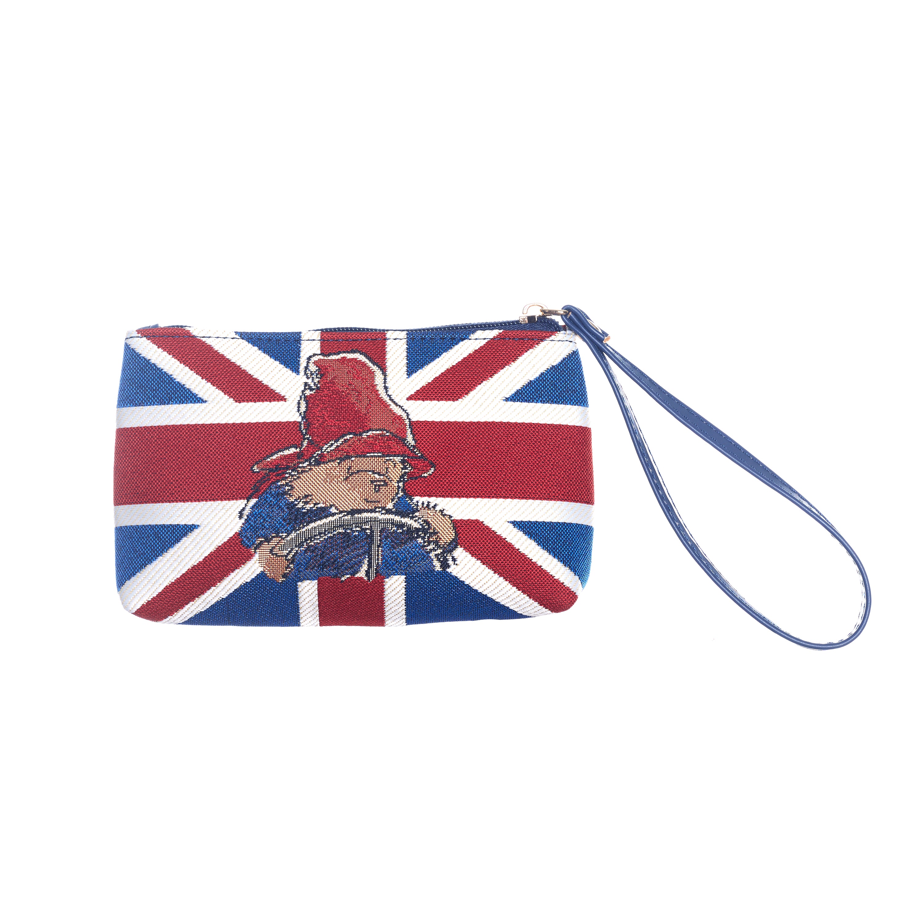 Limited Edition Leather Zip Wristlet Pouch, Wallet, American Flag