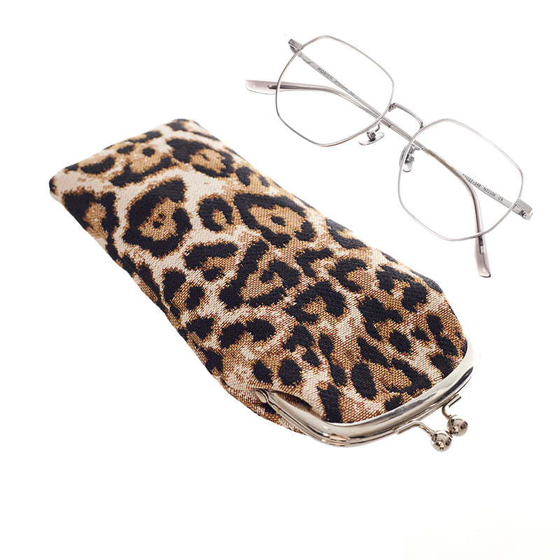 Leopard Print - Glasses Pouch