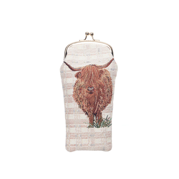 Highland Cow - Glasses Pouch