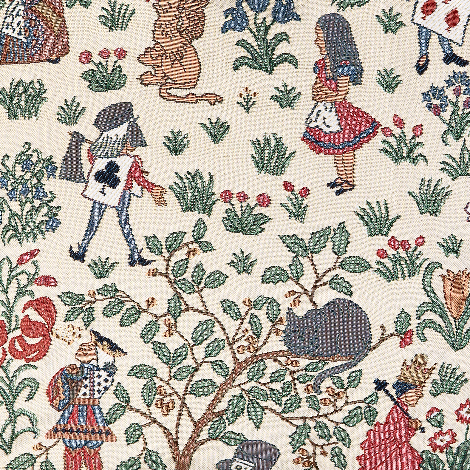 Charles Voysey Alice in Wonderland Fabric for Upholstery Signare