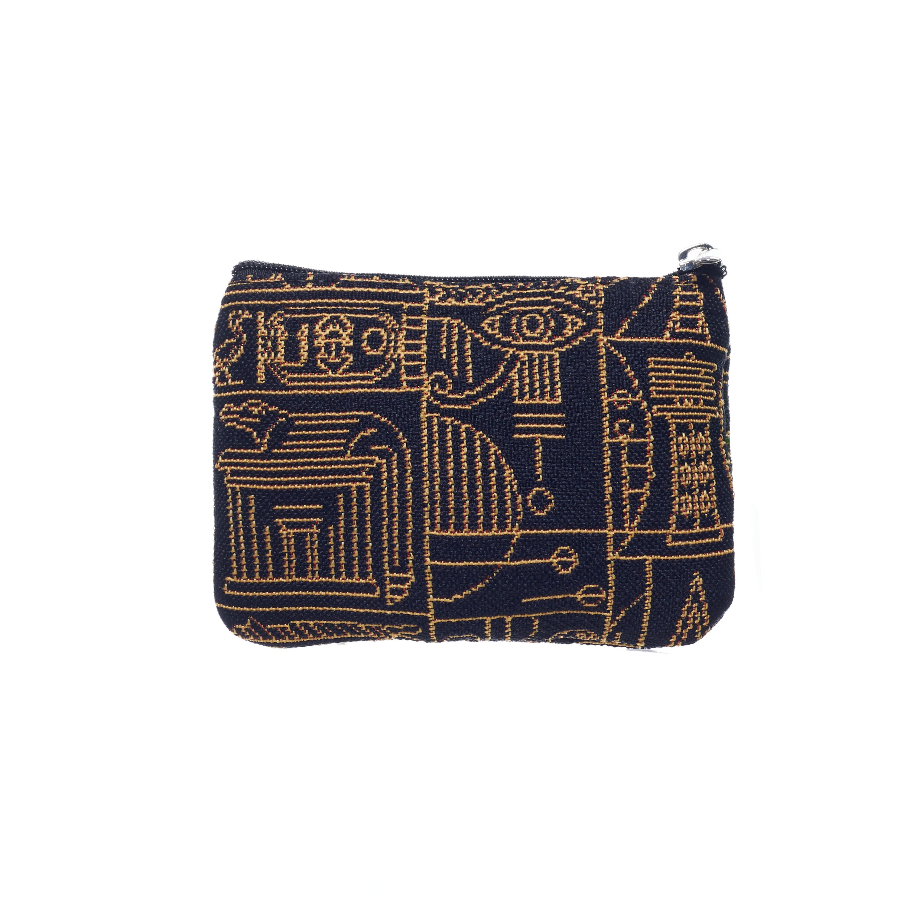 The British Museum Egyptian - Zip Coin Purse | Signare Tapestry