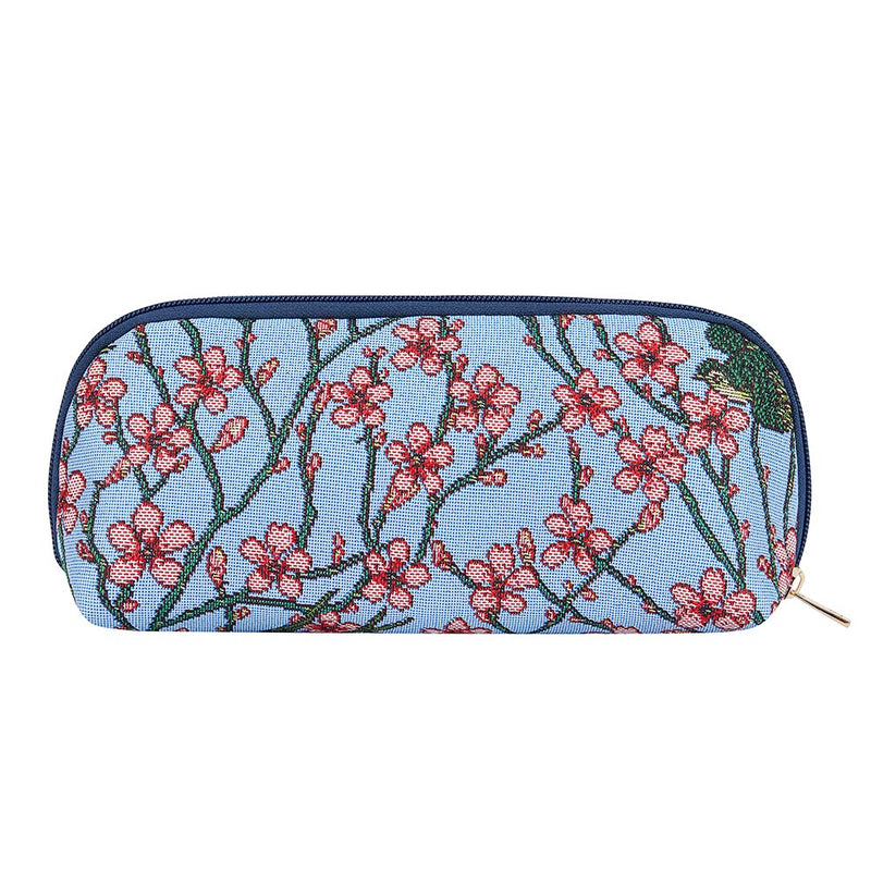 Almond Blossom and Swallow - Makeup Brush Bag Rear | Signare Tapestry
