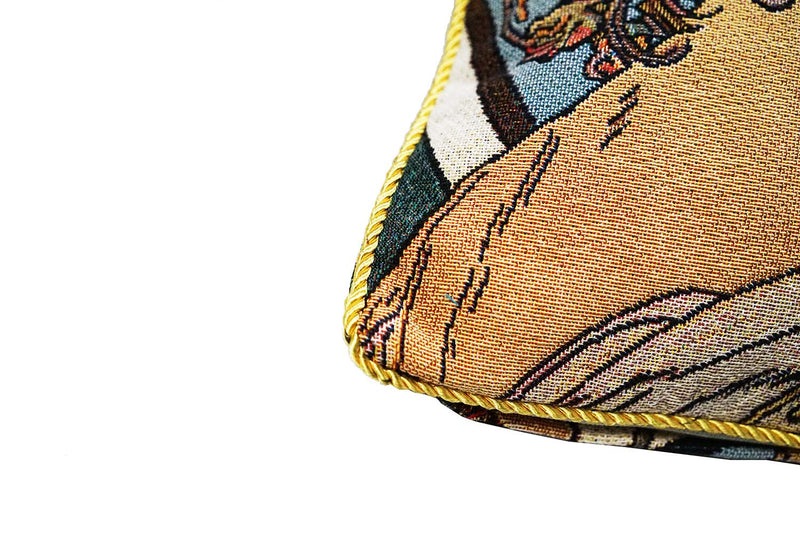 Alphonse Mucha Daydream/Reverie - Cushion Cover Trim | Signare Tapestry