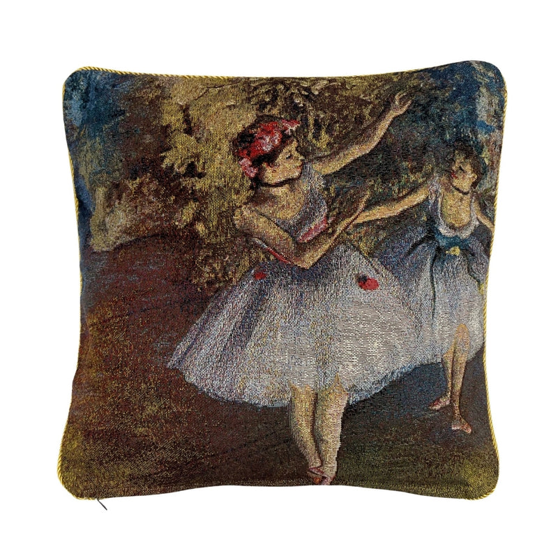 E.Degas Two Dancers on a Stage - Cushion Cover Art 45cm*45cm