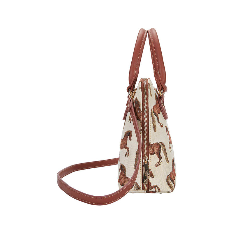 Whistlejacket Top-handle Shoulder Bag Side | Signare Tapestry