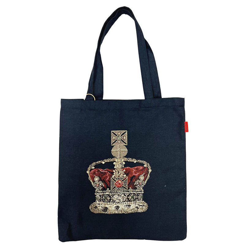Crown Black - Flat Bag