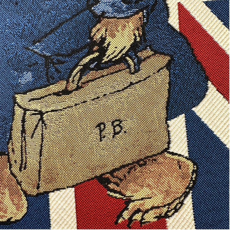 Union Jack Paddington Bear with Marmalade - Flat Bag P.B. Logo