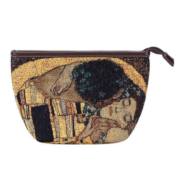 Gustav Klimt’s Gold Kiss - Makeup Bag