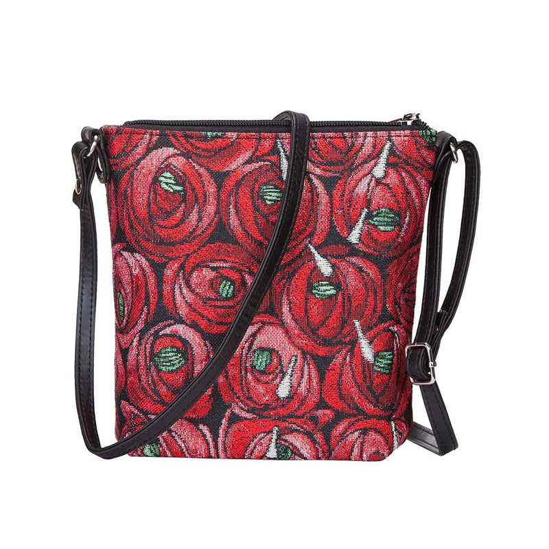 Mackintosh Rose and Teardrop - Sling Bag