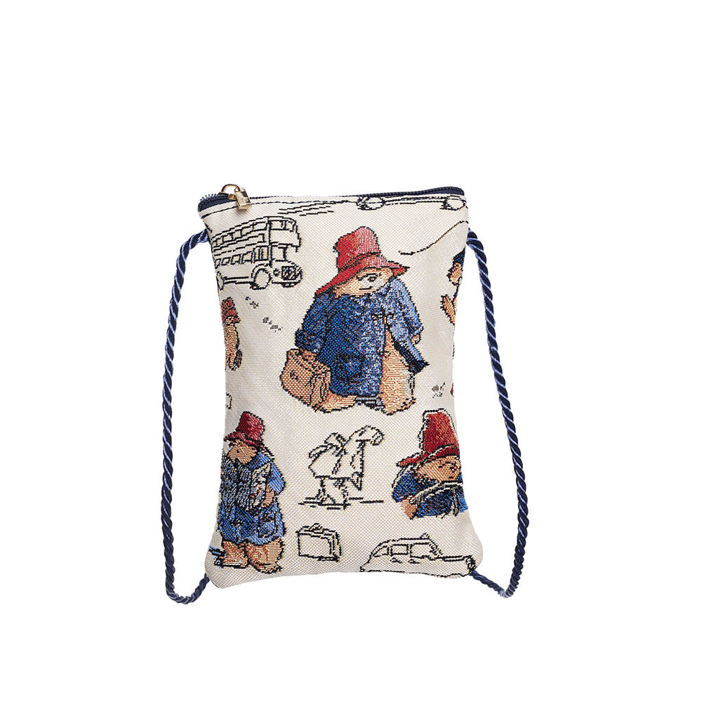 Paddington Bear Backpack Rucksack Signare Daypack Tapestry Travel School Beige