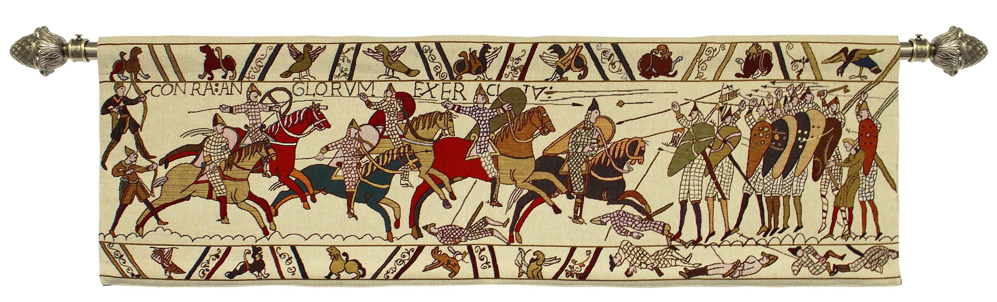 Wall Tapestry-Bayeux Hastings Battle Signare Tapestry