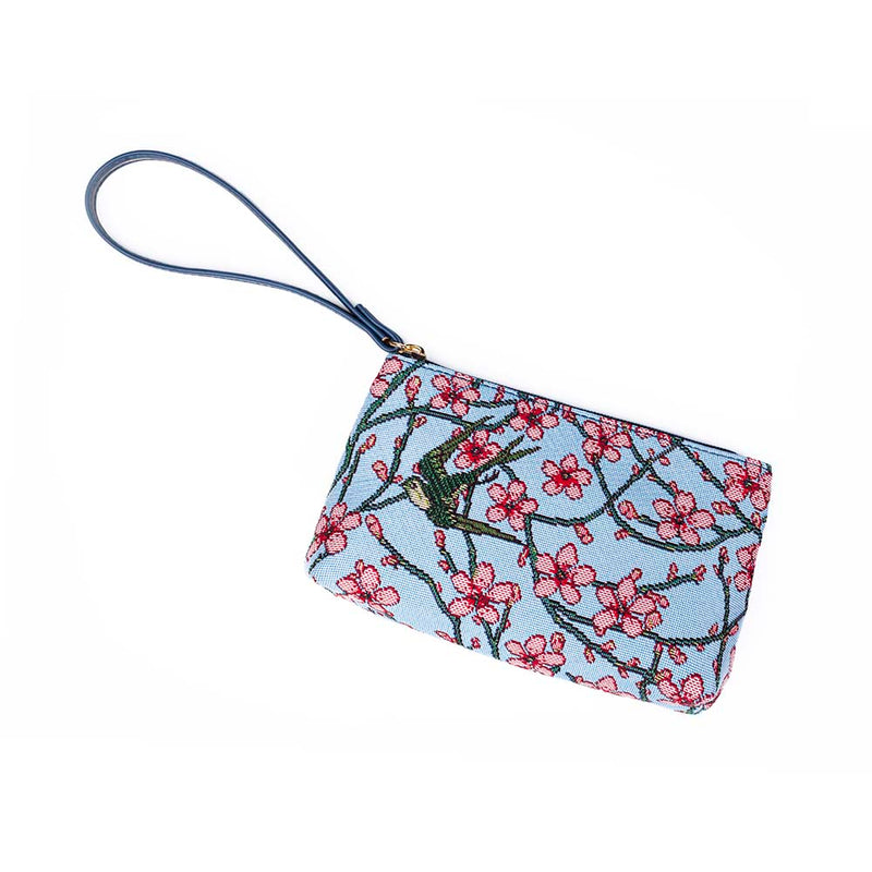V&A Licenced Almond Blossom and Swallow - Wristlet