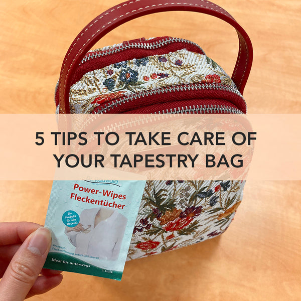 5 Tips To Take Care Of Your Tapestry Bag