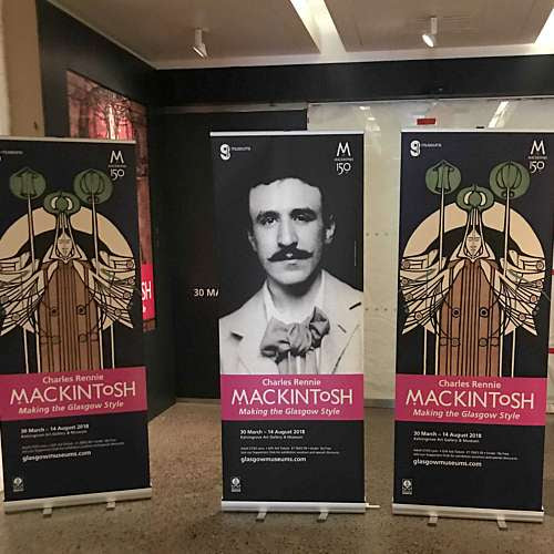 Signare Helps Glasgow Celebrate 150 Years of Charles Rene Mackintosh!