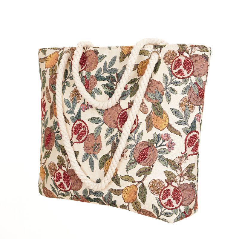 Pomegranate & Lemon - Beach Bag