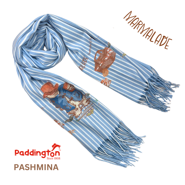 Paddington Bear Classic Marmalade - Art Pashmina