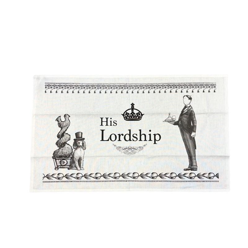 His Lordship - Art Tea Towel