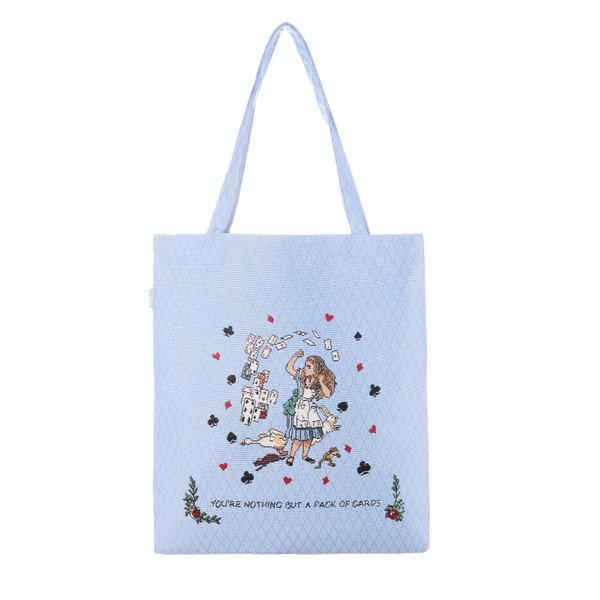 Alice in Wonderland Tea Party - Flat Bag