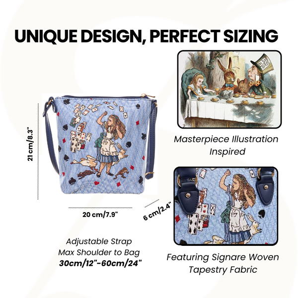 Alice in Wonderland Nothing but Cards - Sling Bag