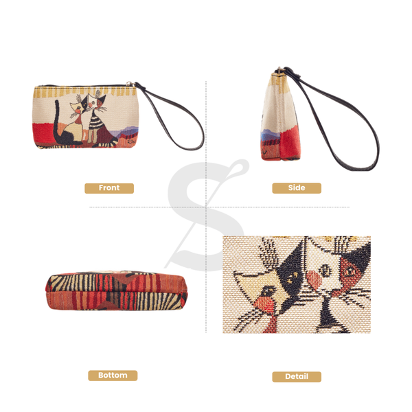 Rosina Cat Cappia - Zip Coin Purse