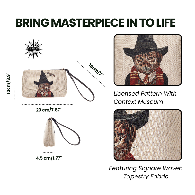 Magical Cat - Wristlet