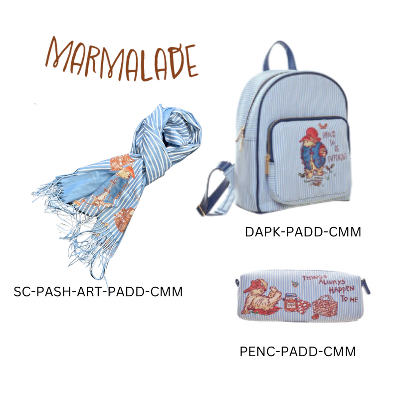 Paddington Bear Classic Marmalade - Art Pashmina