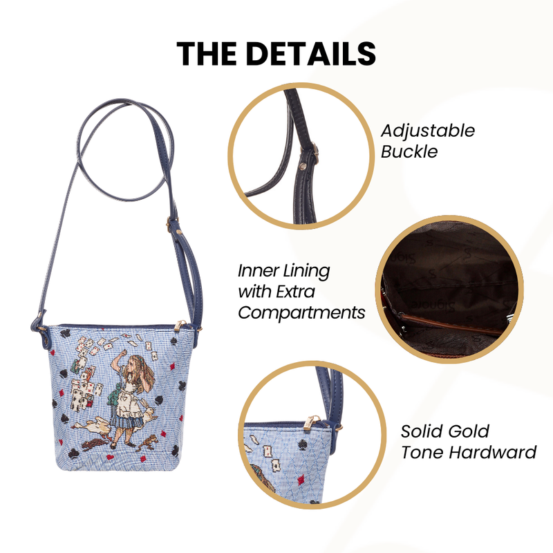 Alice in Wonderland Nothing but Cards - Sling Bag