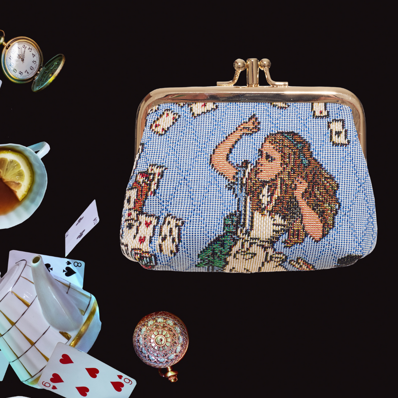 Alice in Wonderland Nothing but Cards - Frame Purse