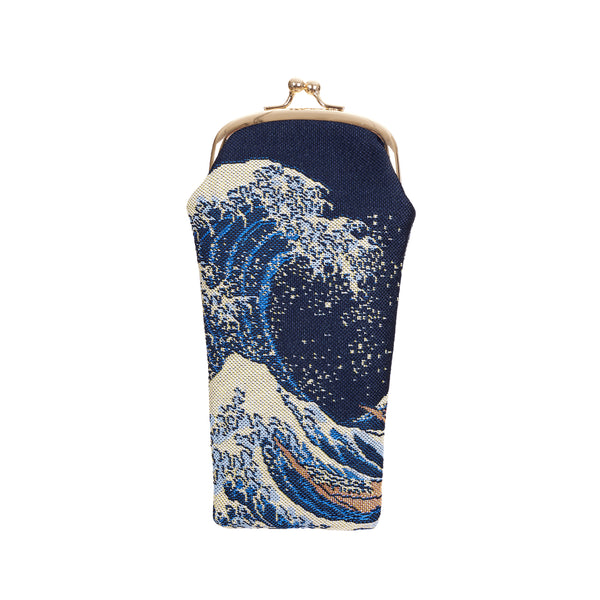 The British Museum Great Wave Off Kanagawa - Glasses Pouch