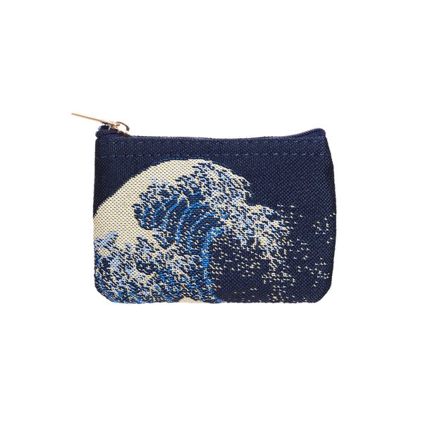 The British Museum Great Wave Off Kanagawa - Zip Coin Purse