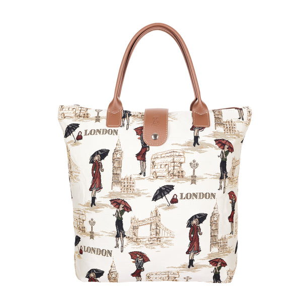 Miss London - Folding Bag