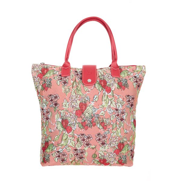 Wild Strawberry by Claire Louise Designs - Folding Bag