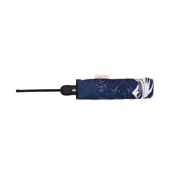 The British Museum Great Wave Off Kanagawa - Automatic Folding Umbrella