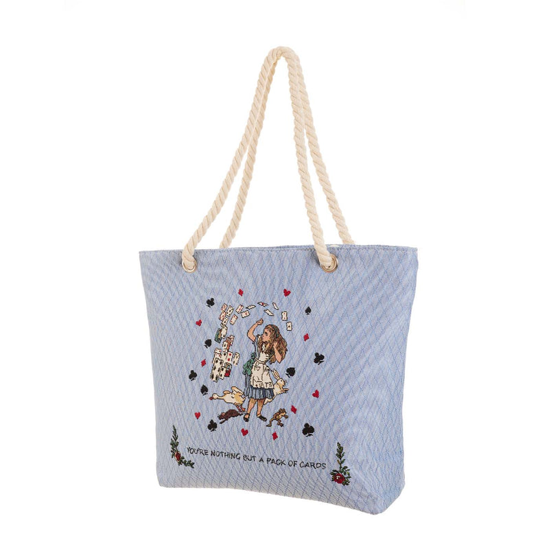 Alice in Wonderland Tea Party - Beach Bag