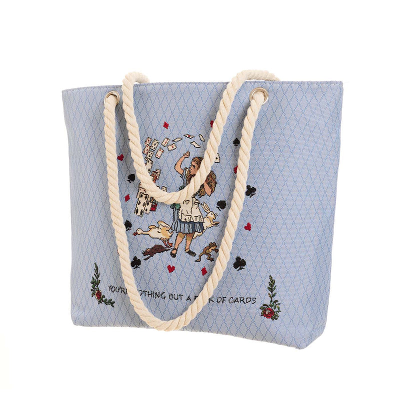 Alice in Wonderland Tea Party - Beach Bag