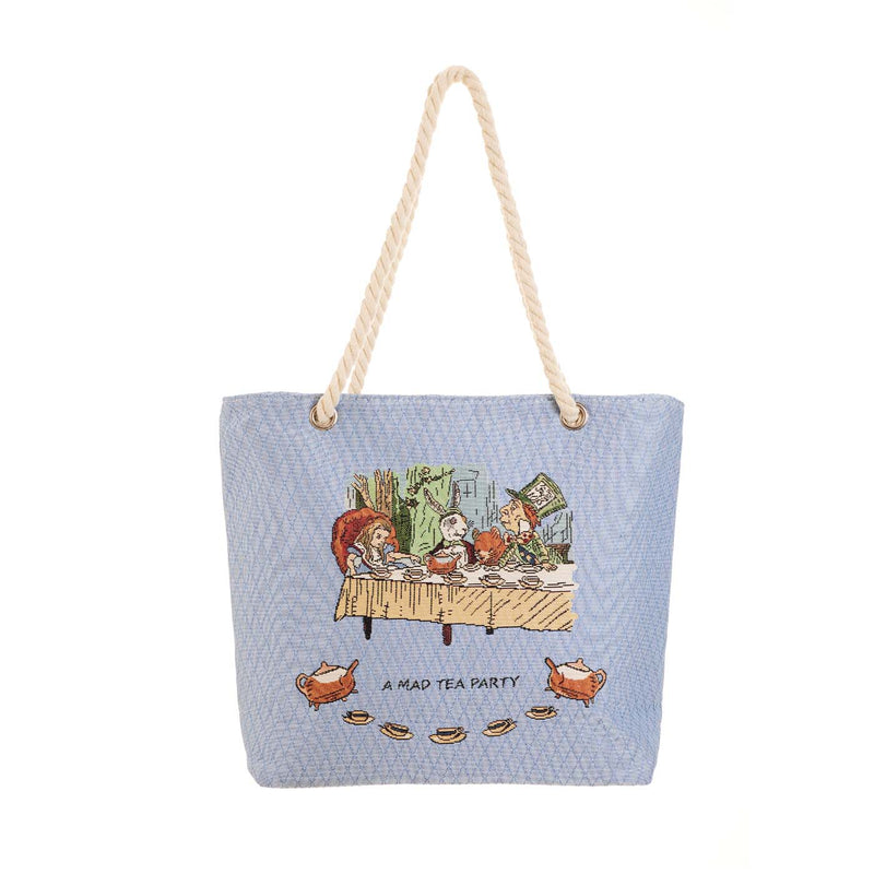 Alice in Wonderland Tea Party - Beach Bag