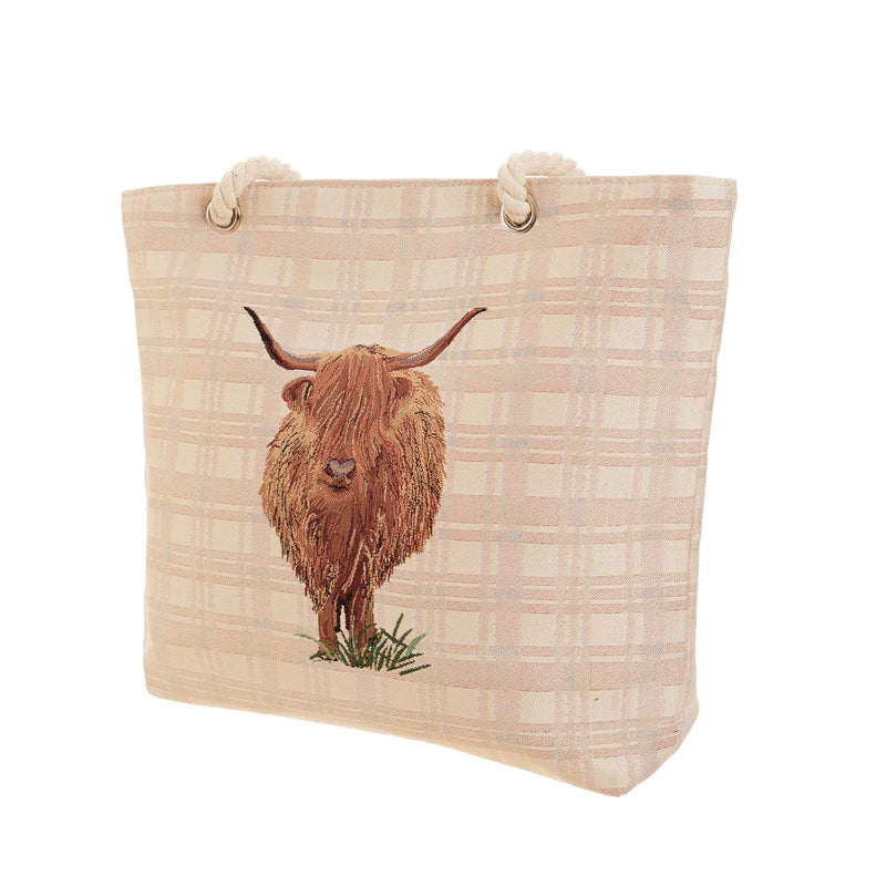 Highland Cow - Beach Bag