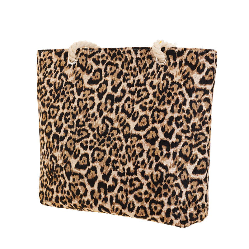 Leopard Print - Beach Bag