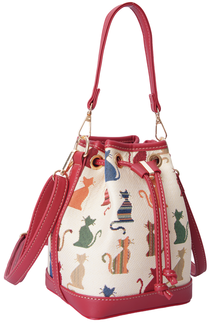 Cheeky Cat - Bucket Bag