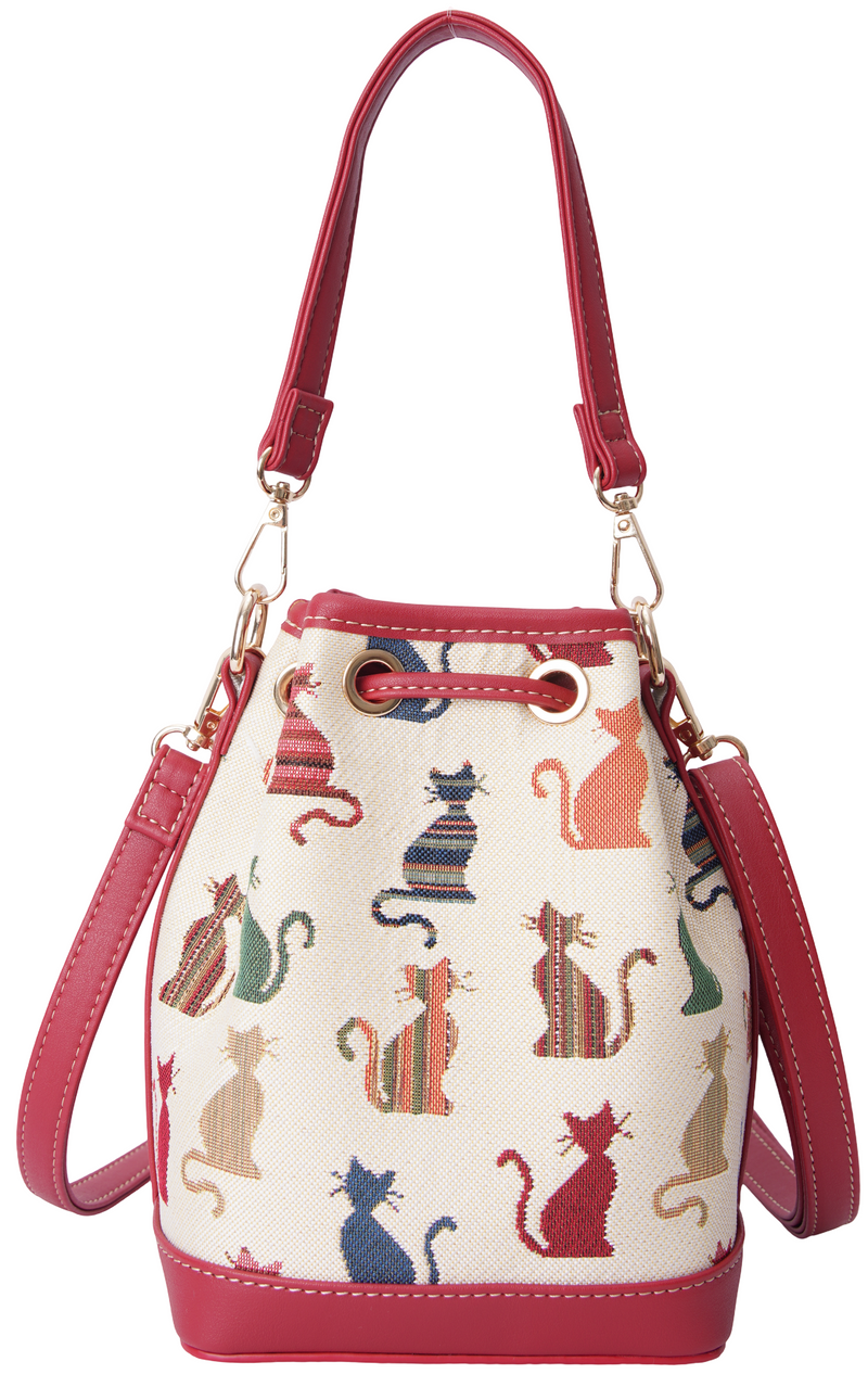 Cheeky Cat - Bucket Bag