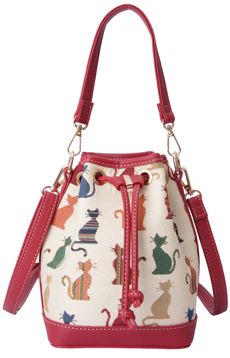 Cheeky Cat - Bucket Bag