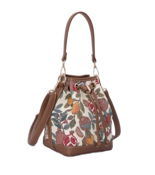 Pomegranate & Lemon - Bucket Bag