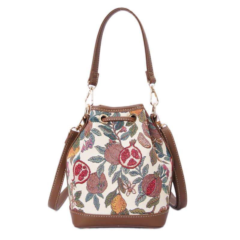 Pomegranate & Lemon - Bucket Bag
