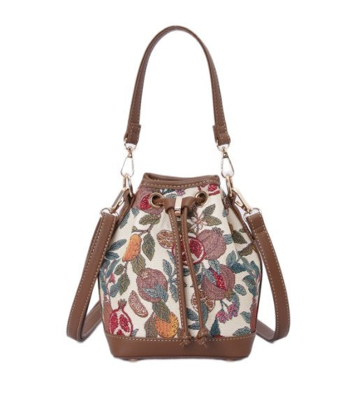 Pomegranate & Lemon - Bucket Bag
