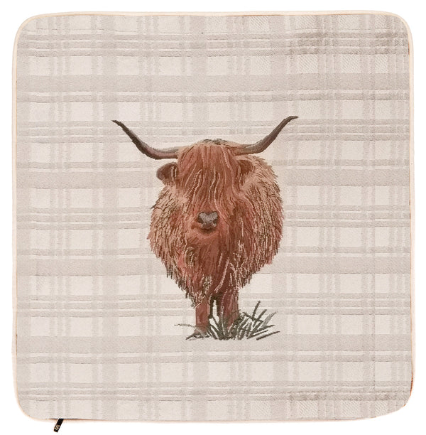 Highland Cow - Cushion Cover 45cm*45cm