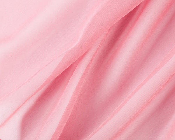 Pink - Plain Chiffon
