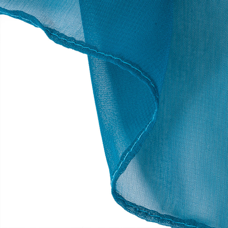 Turquoise - Plain Chiffon