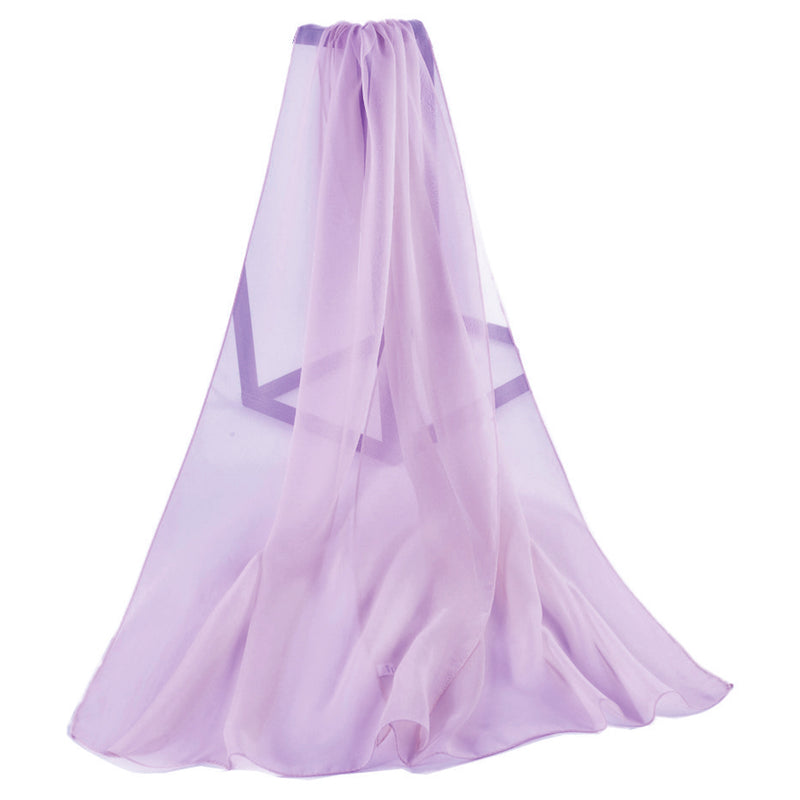 Violet - Plain Chiffon