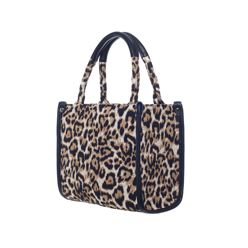 Leopard Print - City Bag Small