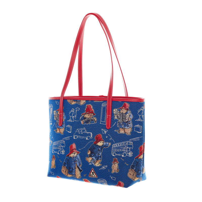 Pyramid International Paddington Bear Opera d'arte (picnic con design Paddington) 20 cm x 20 cm x 3 cm Woodblock con corda da appendere, prodotto ufficiale, blu, oro, rosso Pyramid International Paddington Bear Opera d'arte (picnic con design Paddington) 20 cm x 20 cm x 3 cm Woodblock con corda da appendere, prodotto ufficiale, blu, oro, rosso